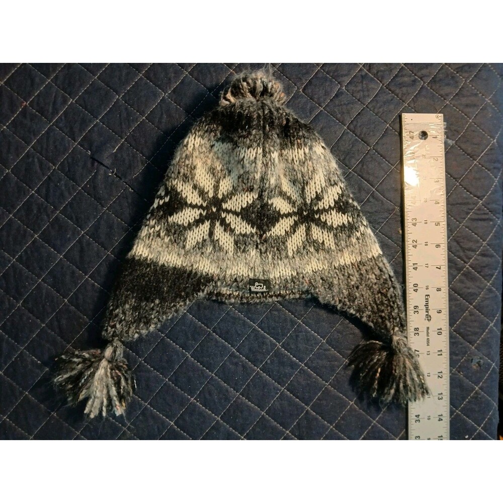 Woolrich Knit Winter Hat with Pom